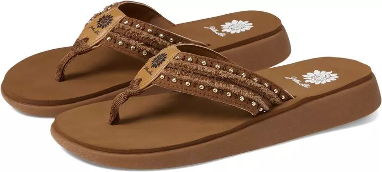 Шлепанцы Glendale Yellow Box, цвет Tan