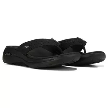 Шлепанцы Go walk arch fit dazzle Skechers, черный