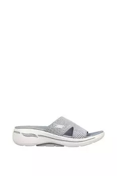Шлепанцы Go Walk Arch Fit серые Debenhams, серый