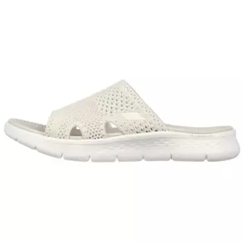 Шлепанцы Go Walk Flex женские белые Skechers