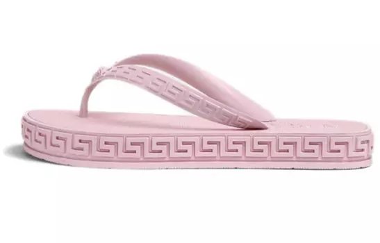 Шлепанцы Greca светло-розовые женские Versace