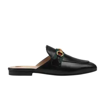 Шлепанцы Gucci Wmns Princetown Leather Slipper Black, черный
