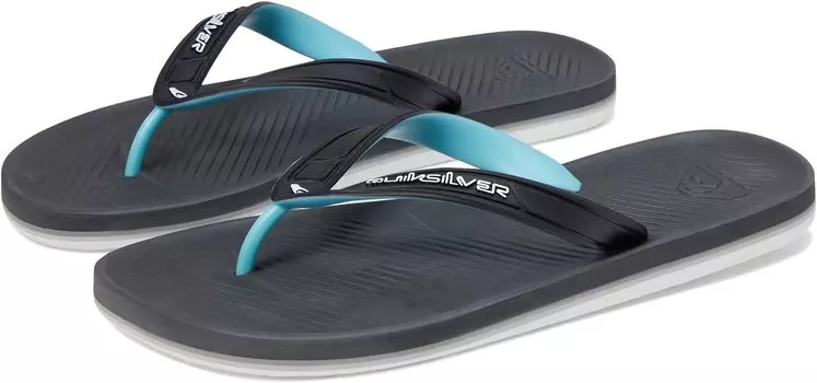 Шлепанцы Haleiwa Core Quiksilver, цвет Grey 2