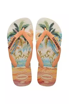 Шлепанцы HAV Top Tropicalia Vibes Havaianas, оранжевый