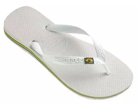 Шлепанцы Havaianas Brasil, белый