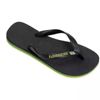 Шлепанцы Havaianas Brasil Layers, черный