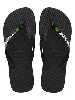 Шлепанцы Havaianas Brasil Logo, черный