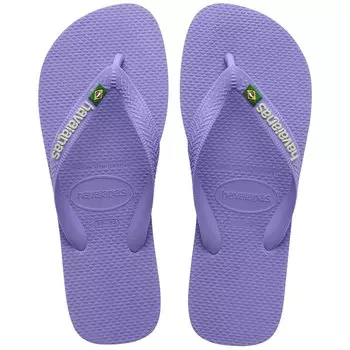 Шлепанцы Havaianas Brasil Logo, фиолетовый