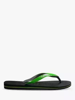 Шлепанцы Havaianas Brazil Flag, черный