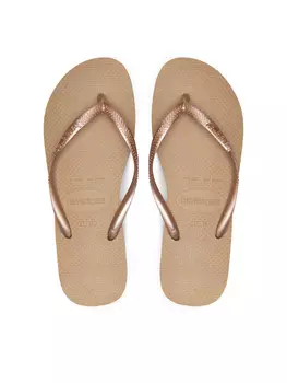 Шлепанцы Havaianas Chancletas, золотой