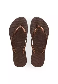 Шлепанцы Havaianas, коричневый