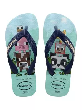 Шлепанцы Havaianas MINECRAFT, синий