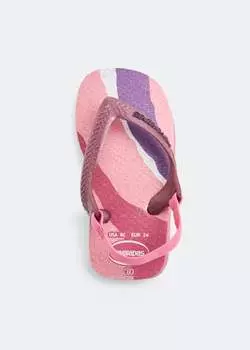 Шлепанцы HAVAIANAS Palette Glow flip flops, розовый