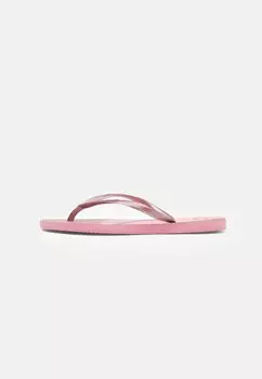 Шлепанцы Havaianas, розовое золото