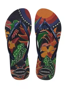 Шлепанцы Havaianas SLIM TROPICAL, синий
