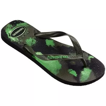 Шлепанцы Havaianas Top Camu, черный