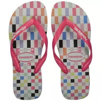 Шлепанцы Havaianas Top Check, разноцветный