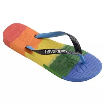 Шлепанцы Havaianas Top Logomania Multicolor, разноцветный