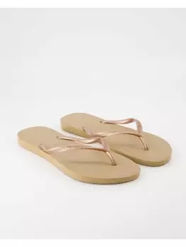 Шлепанцы Havaianas Zehentrenner, золотой