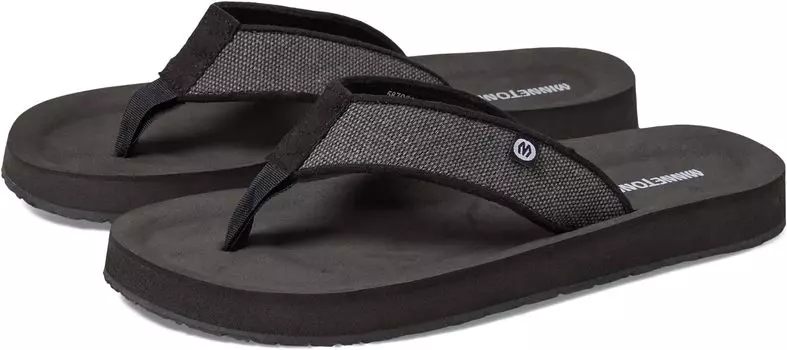 Шлепанцы Heath Minnetonka, черный