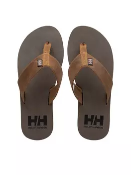 Шлепанцы Helly Hansen Seasand 2 Leather Sandals 11955, коричневый