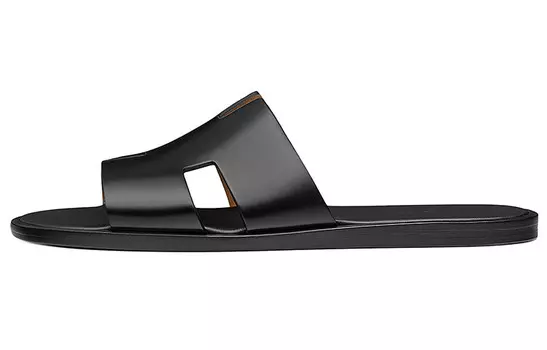 Шлепанцы Herms Izmir мужские, черный