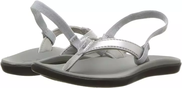 Шлепанцы Ho'opio OluKai, цвет Silver Star/Pale Grey