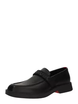 Шлепанцы HUGO Classic Flats Iker, черный