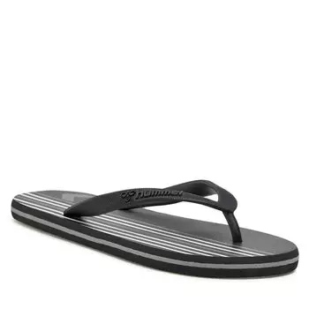 Шлепанцы Hummel MultiStripe Flip, черный