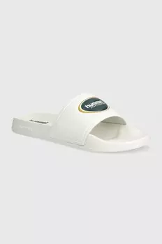 Шлепанцы Hummel POOL SLIDE BADGE, белый