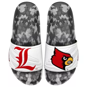Шлепанцы HYPE Louisville Cardinals, белый
