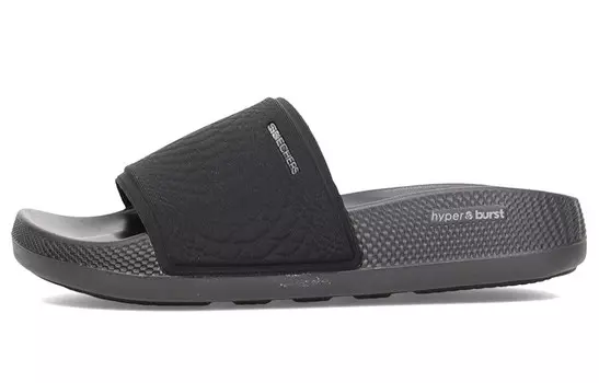Шлепанцы Hyper Slide женские, полностью черные Skechers