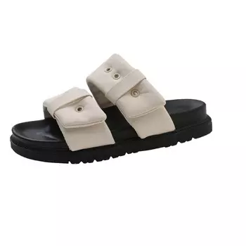 Шлепанцы и сланцы ABCYLM Slide Slippers Women's, хаки