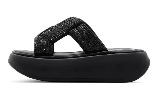 Шлепанцы и сланцы CВ°BANNER Slide Slippers Women's Black