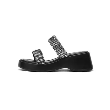 Шлепанцы и сланцы DAPHNE Slide Slippers Women's, черный