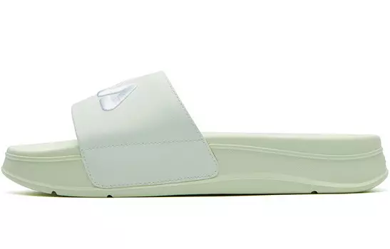 Шлепанцы и сланцы FILA Minimalistic Casual Beach Green Slippers Women's