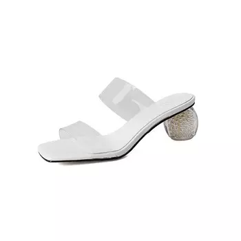 Шлепанцы и сланцы Five-nine Dan seven Slide Slippers Women's, серебряный
