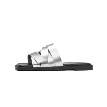 Шлепанцы и сланцы JOSINY Slide Slippers Women's, серебряный