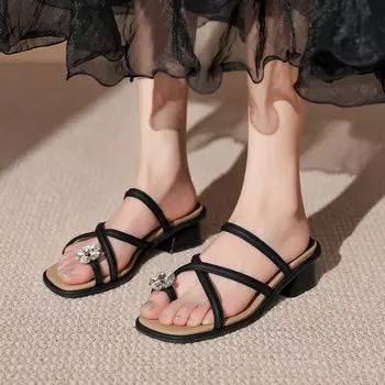 Шлепанцы и сланцы OMS Slide Slippers Women's, бежевый