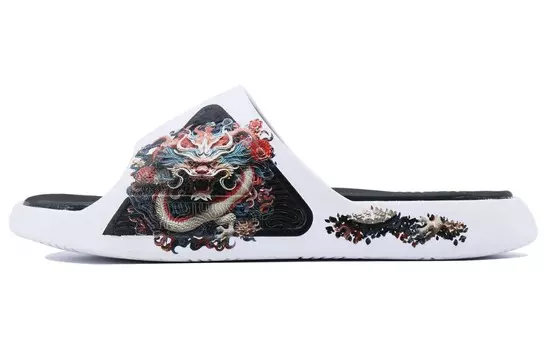 Шлепанцы и сланцы PEAK Statistic Sandals Slide Slippers Men Black