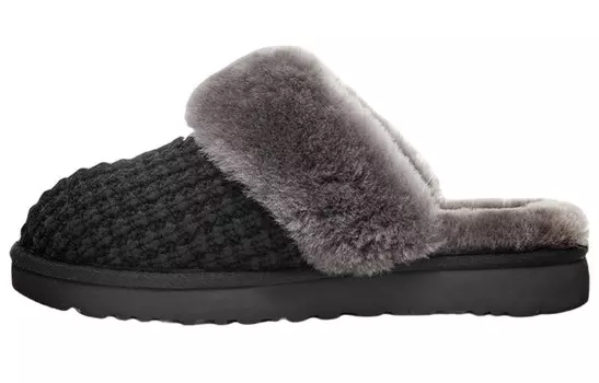 Шлепанцы и сланцы UGG Cozy Slipper Black Women's