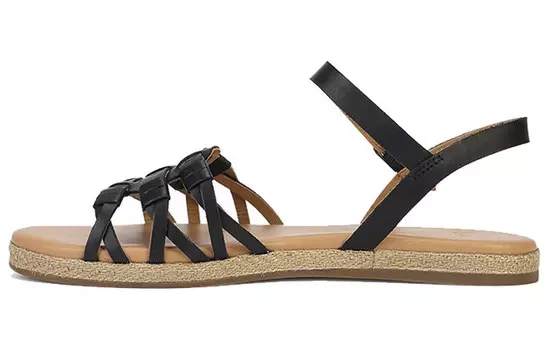 Шлепанцы и сланцы UGG Larisa Black Sandals Women's