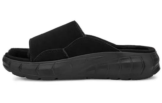 Шлепанцы и сланцы UGG Westsider Slide Soft Sole Cozy Flat Heel Sports Slippers Black Women's