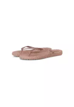 Шлепанцы Ilse Jacobsen "CHEERFUL01", стелька с рисунком, блестки, массажный эффект, цвет Misty Rose