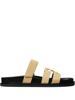 Шлепанцы Ines Tory Burch, нейтральный