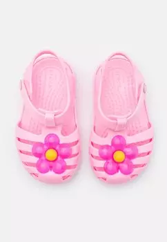 Шлепанцы ISABELLA CHARM Crocs, цвет flamingo