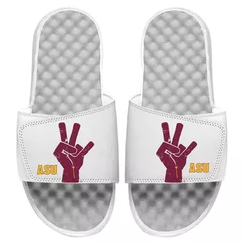Шлепанцы ISlide Arizona State Sun Devils, белый