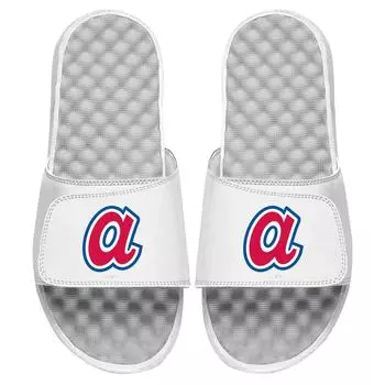 Шлепанцы ISlide Atlanta Braves, белый