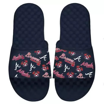 Шлепанцы ISlide Atlanta Braves, нави