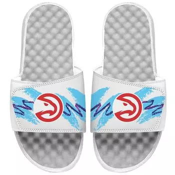 Шлепанцы ISlide Atlanta Hawks, белый